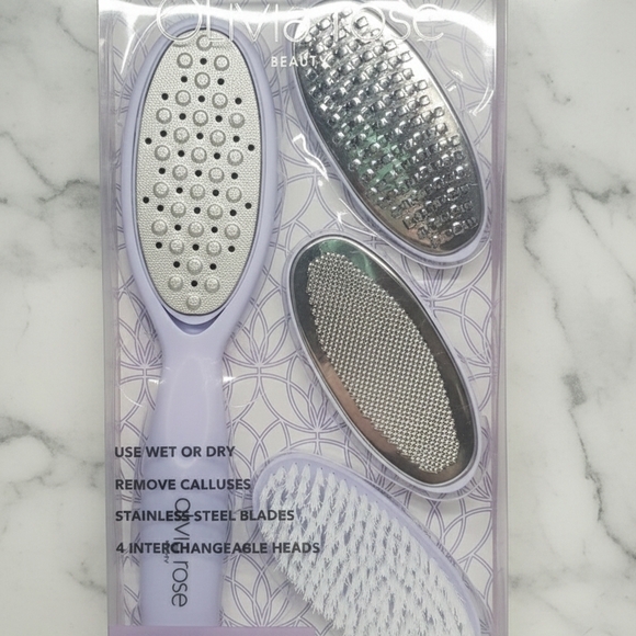 Other - Olivia Rose Callus Remover Set with Interchangeable Heads